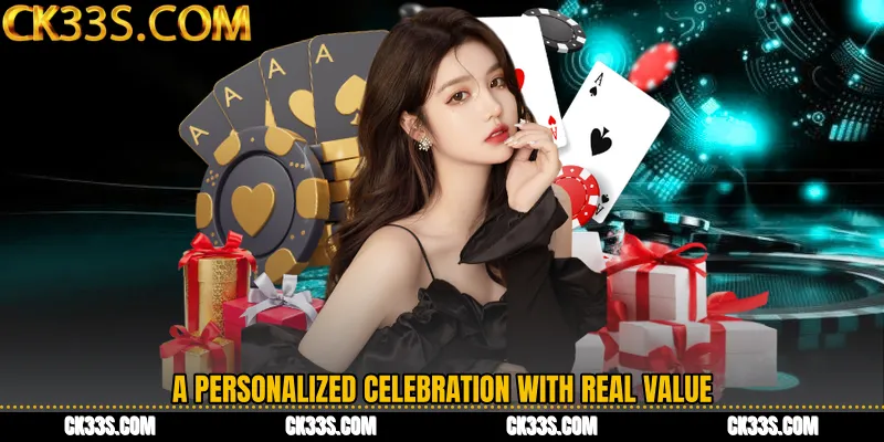 A Personalized Celebration with Real Value