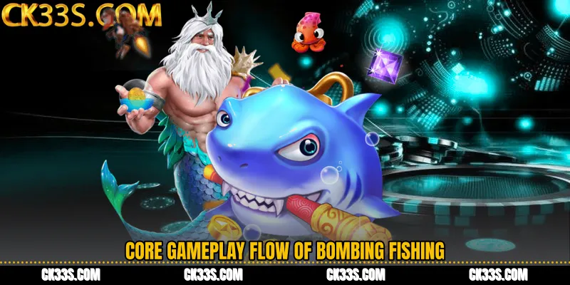 Core Gameplay Flow of Bombing Fishing