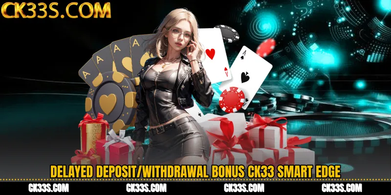 Delayed Deposit/Withdrawal Bonus CK33 Smart Edge