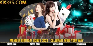 Member Birthday Bonus CK33 - Celebrate Wins Your Way