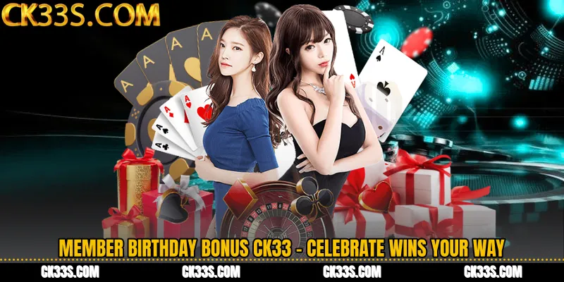 Member Birthday Bonus CK33 - Celebrate Wins Your Way